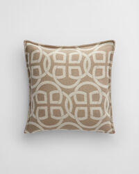 Capa de almofada em lã Monogram