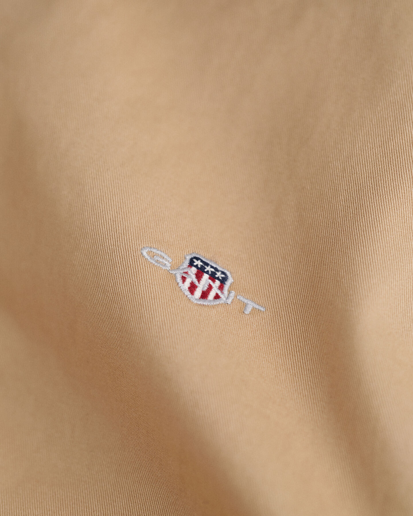 Casaco Windcheater de algod&atilde;o