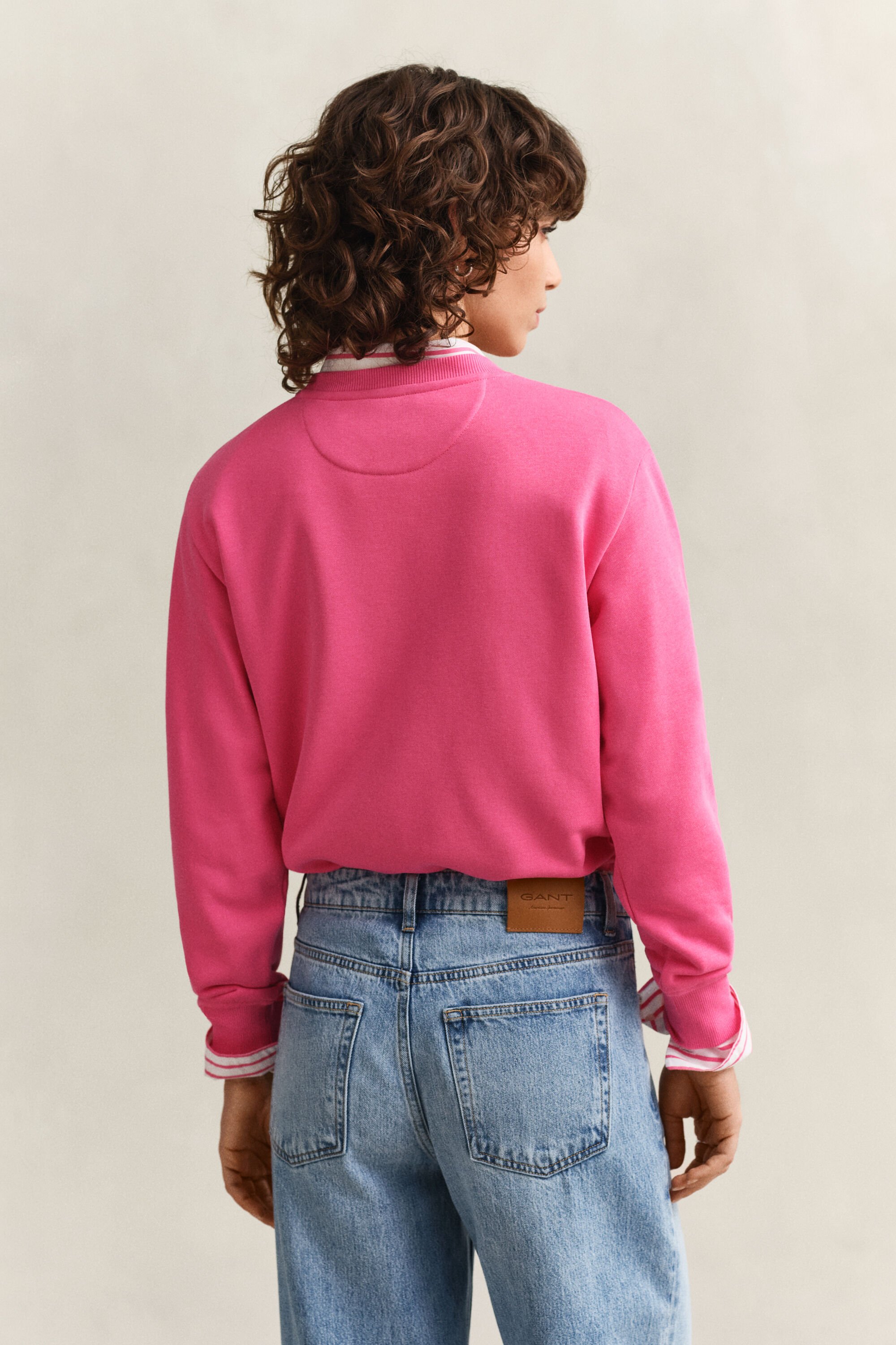 Sweatshirt com decote redondo Shield