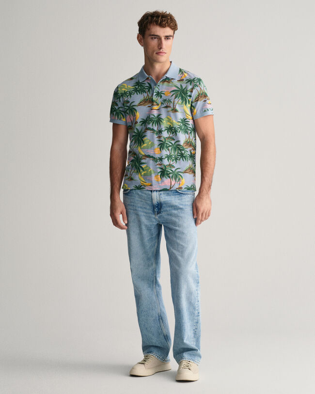 Polo Hawaiian Print
