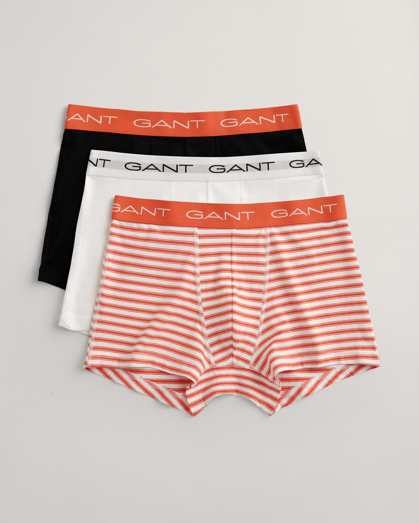 Pack de 3 pares de boxers &agrave;s riscas