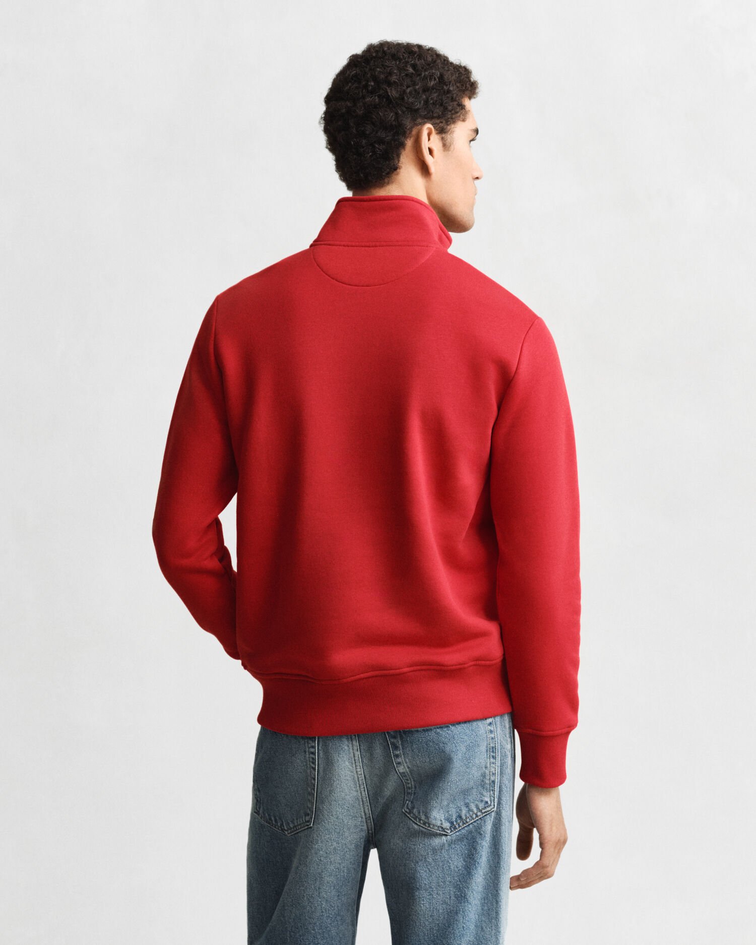 Sweatshirt com meio fecho Graphic