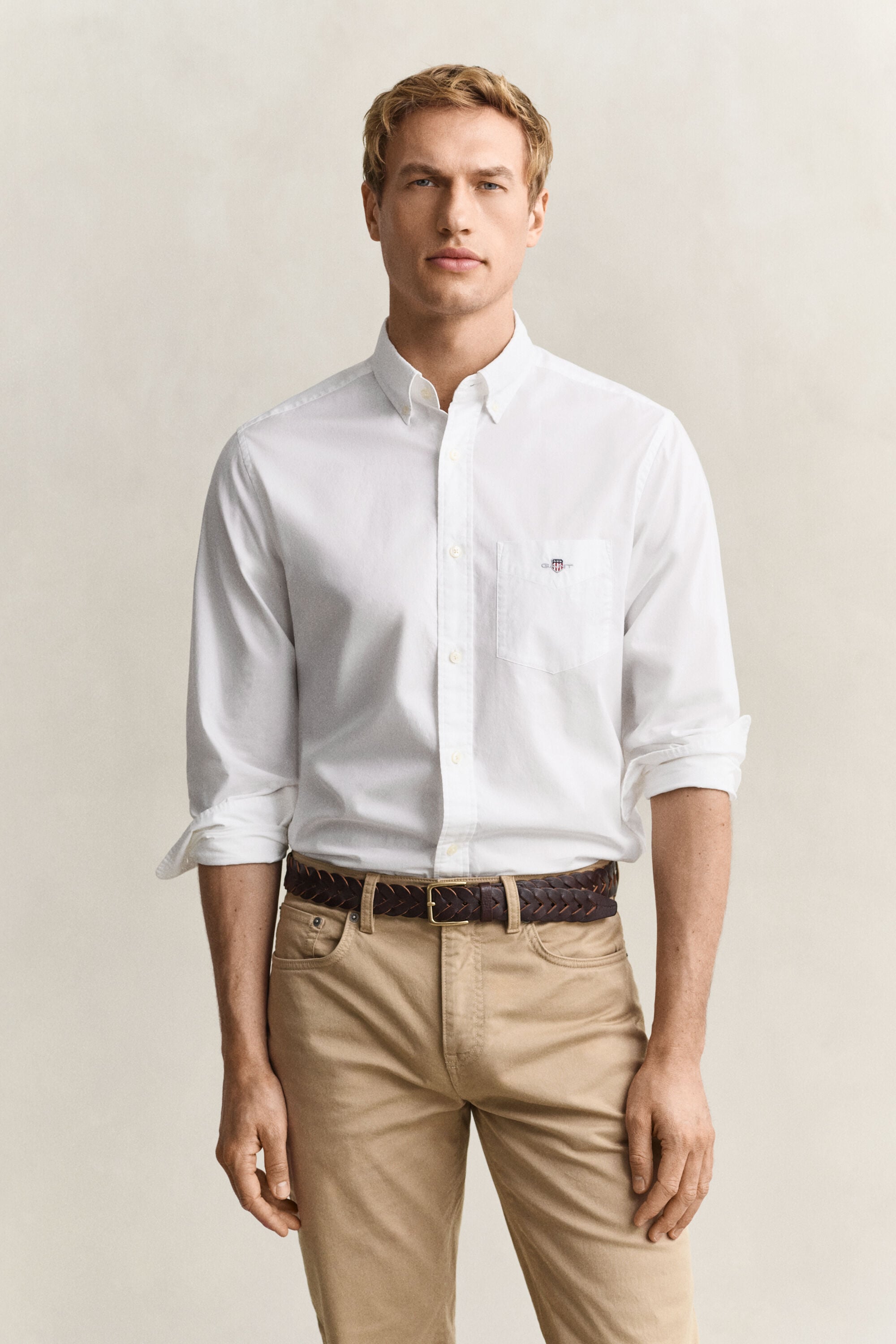 Camisa de popelina Classic regular fit