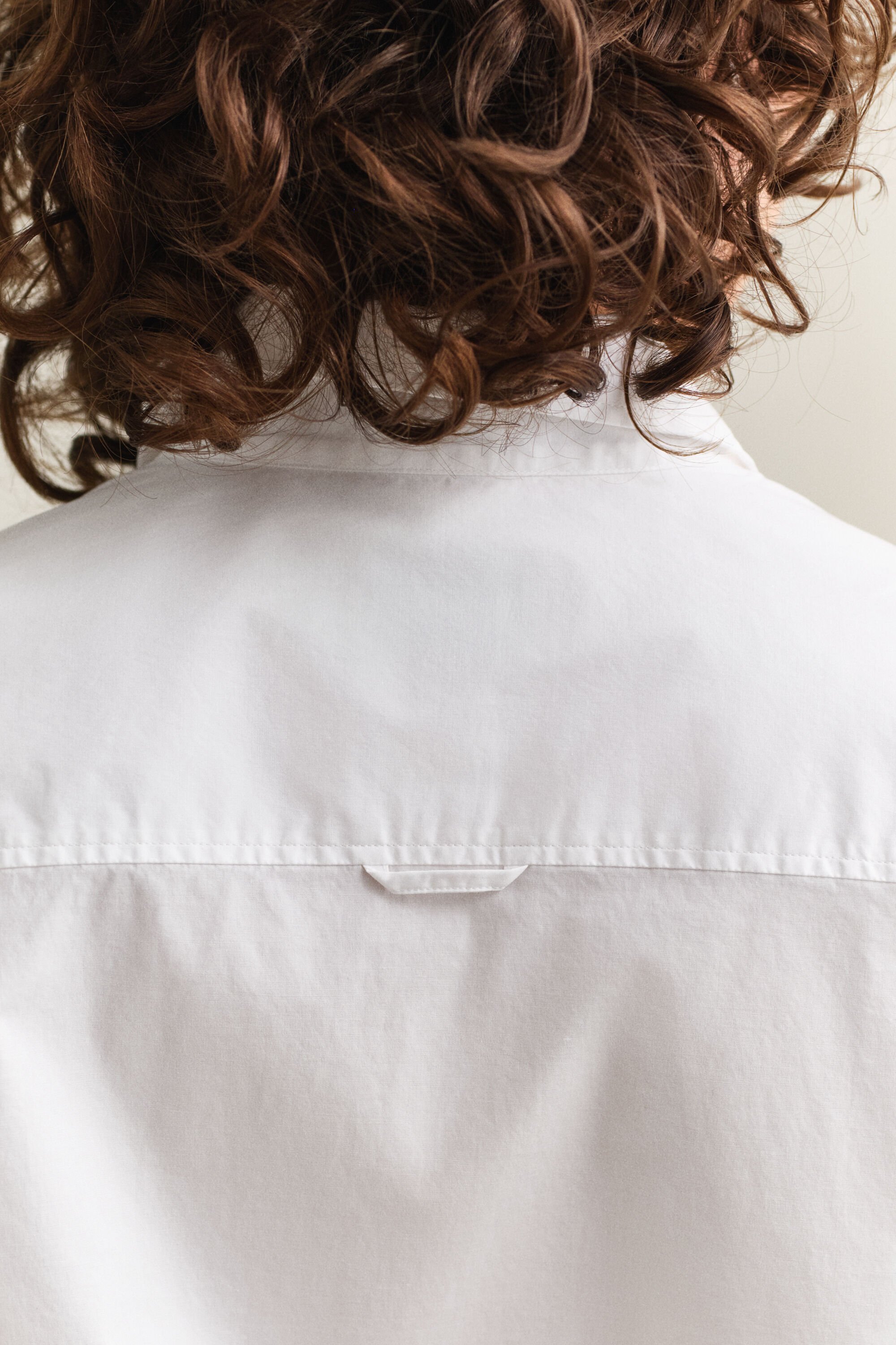 Camisa em popelina slim fit