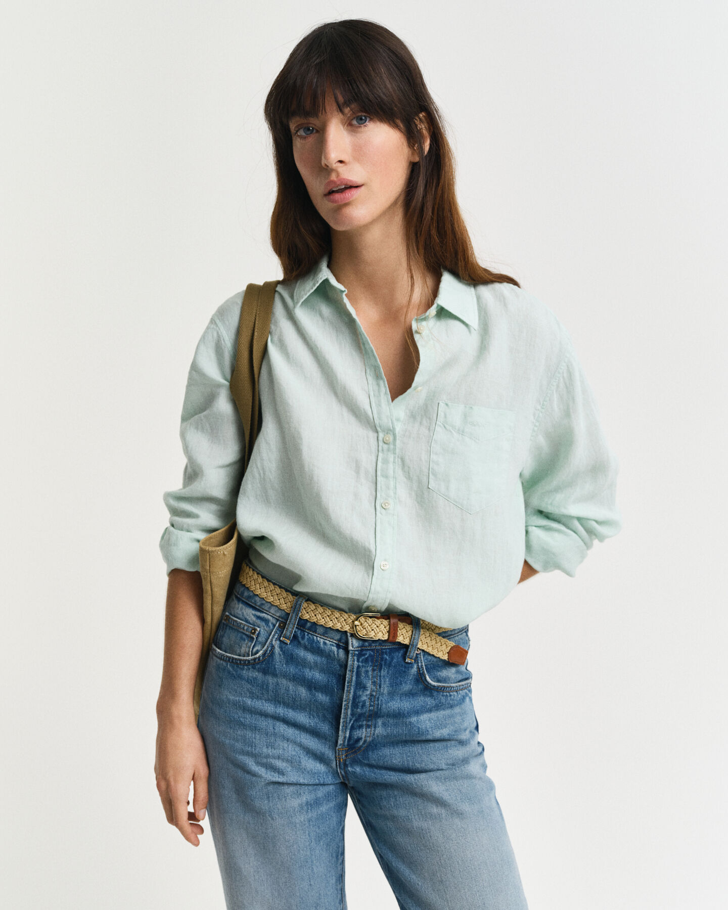 Camisa de linho relaxed fit