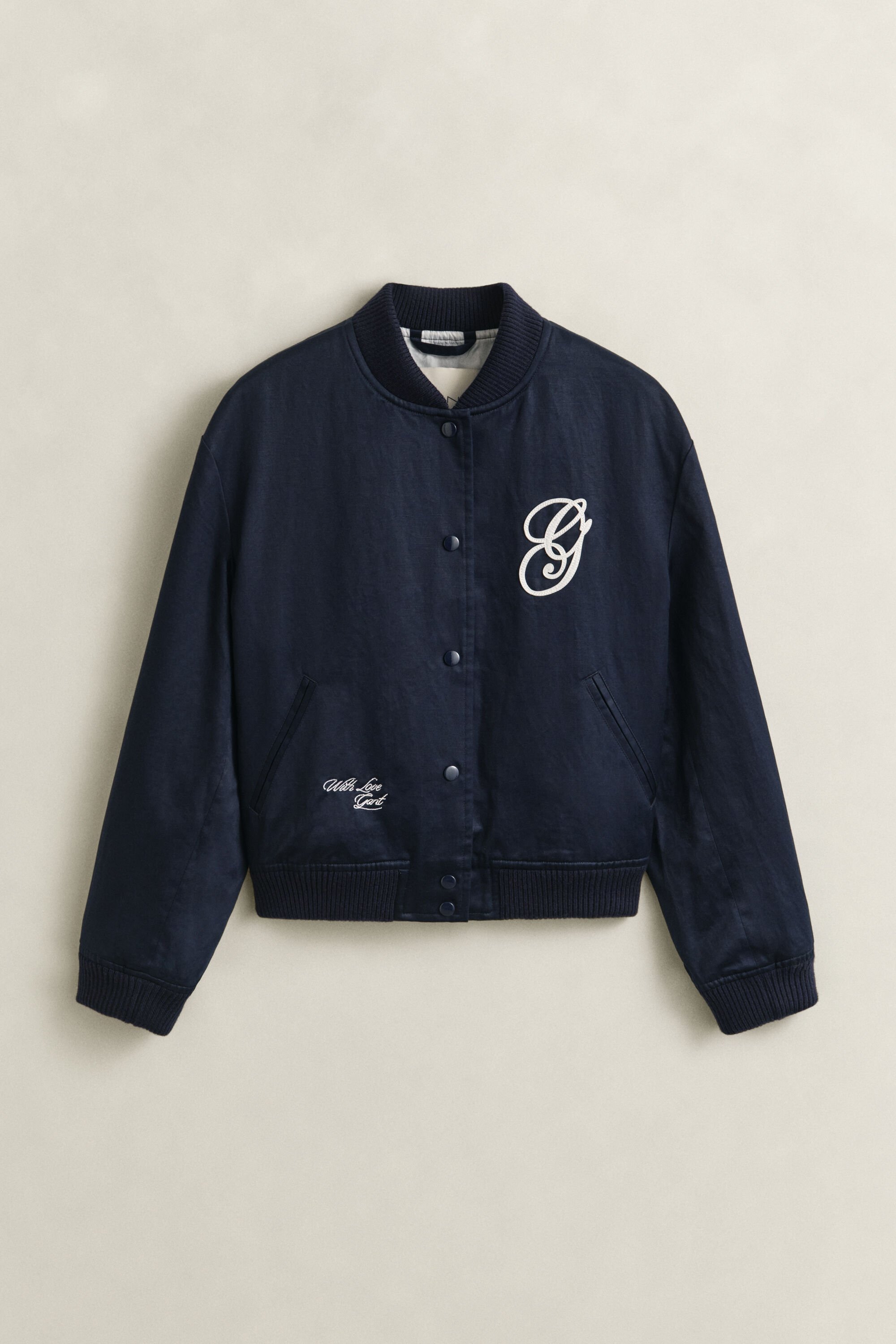 Gant Varsity Jacket em cetim