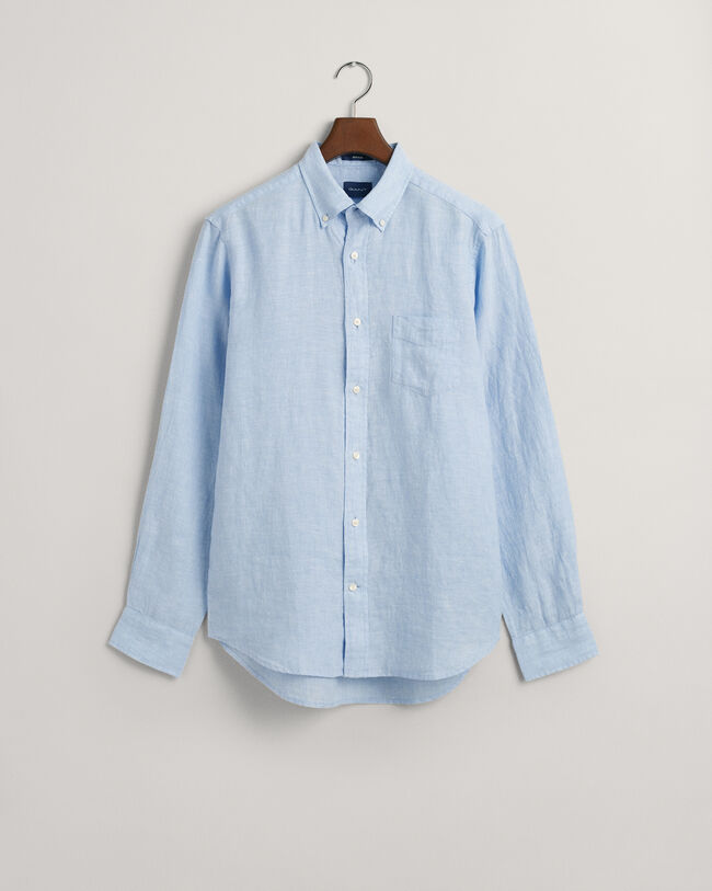 Camisa de linho regular fit