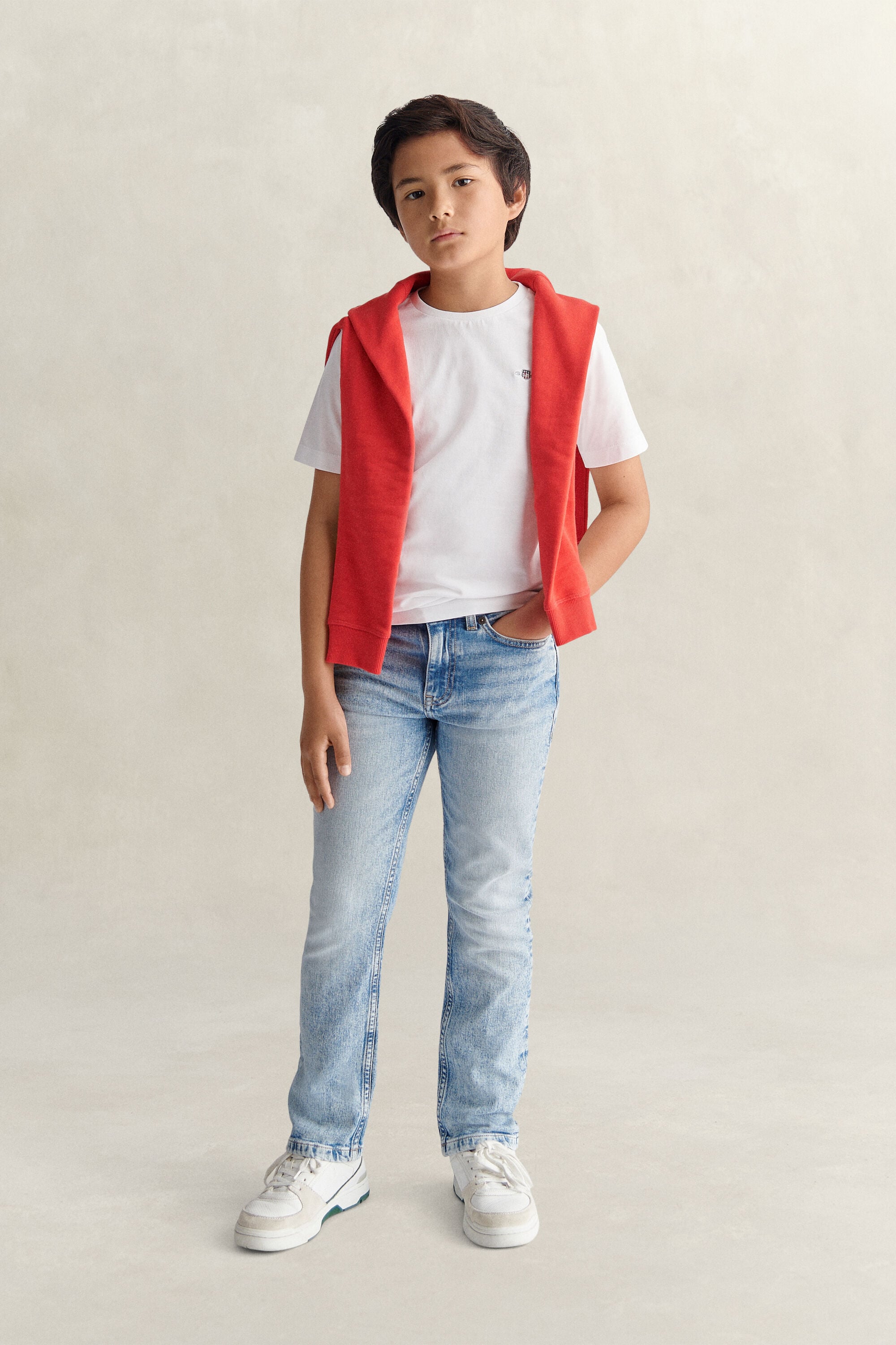 Calças de ganga Straight Fit Teen Boys