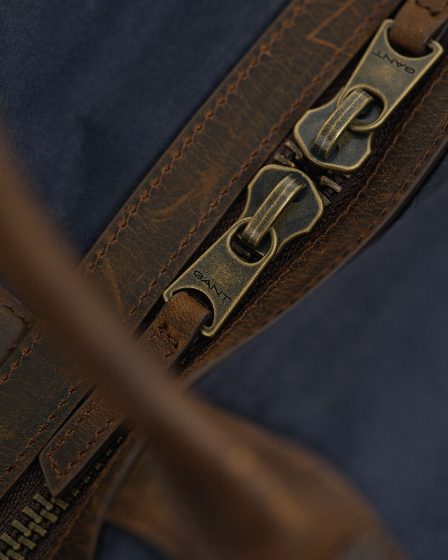 Saco em algodão com acabamento encerado