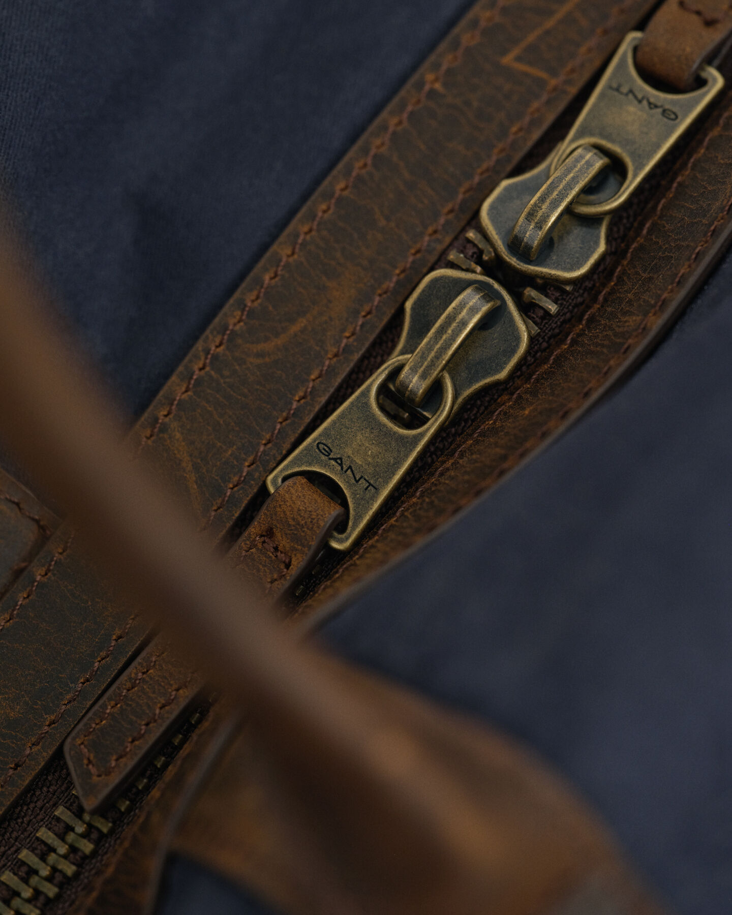 Saco em algodão com acabamento encerado