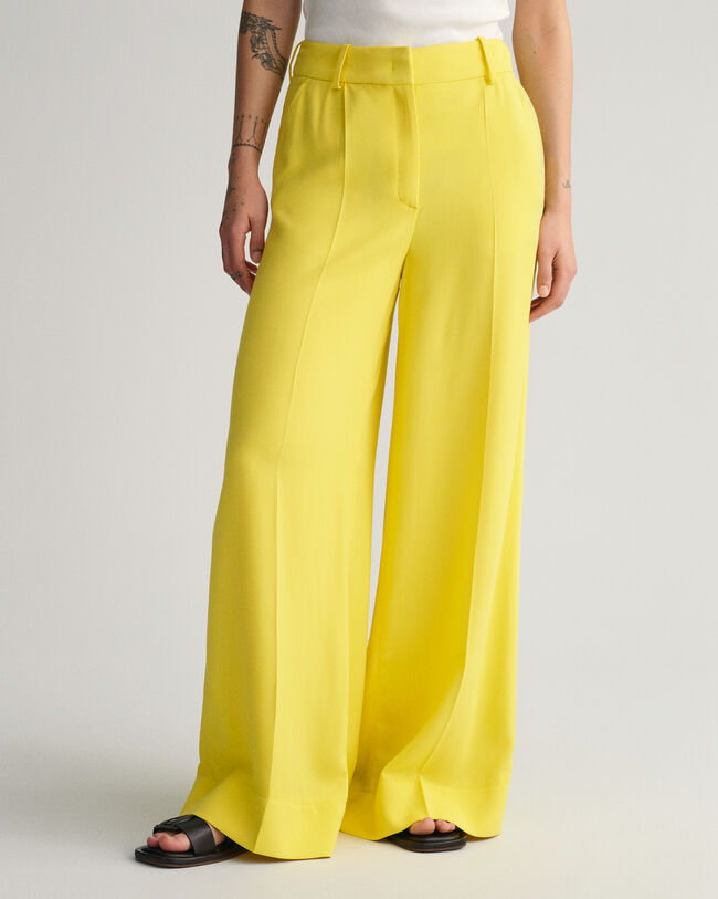 Calças Fluid com perna larga