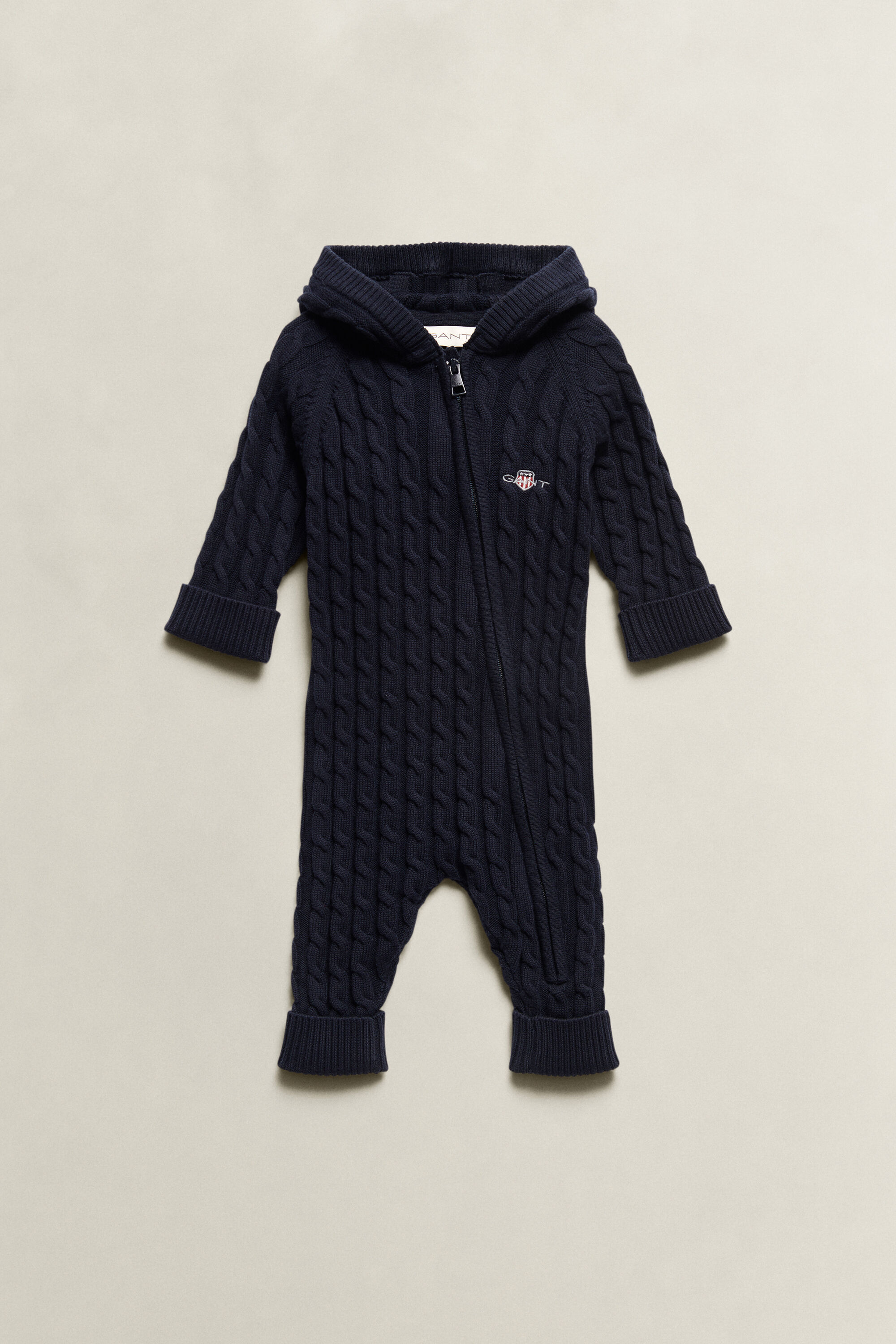 Pijama em malha entrançada Shield Baby