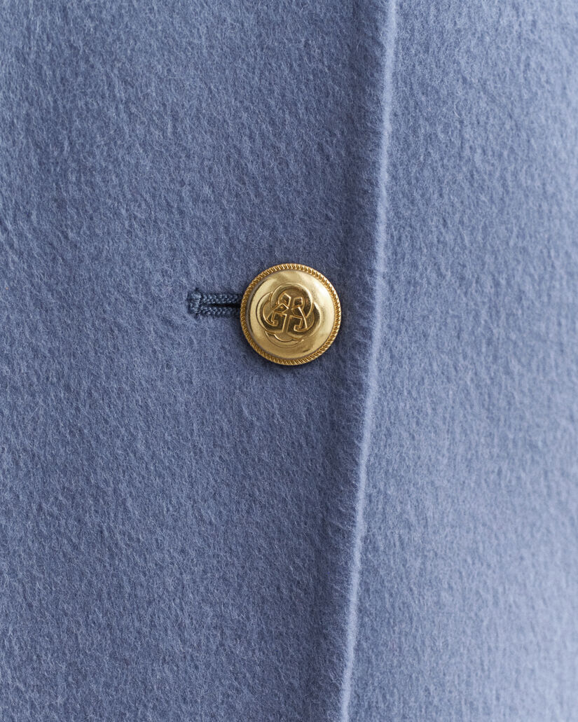 Casaco de marinheiro com detalhes cosidos à mão