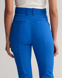 Calças de fato com perna a direito