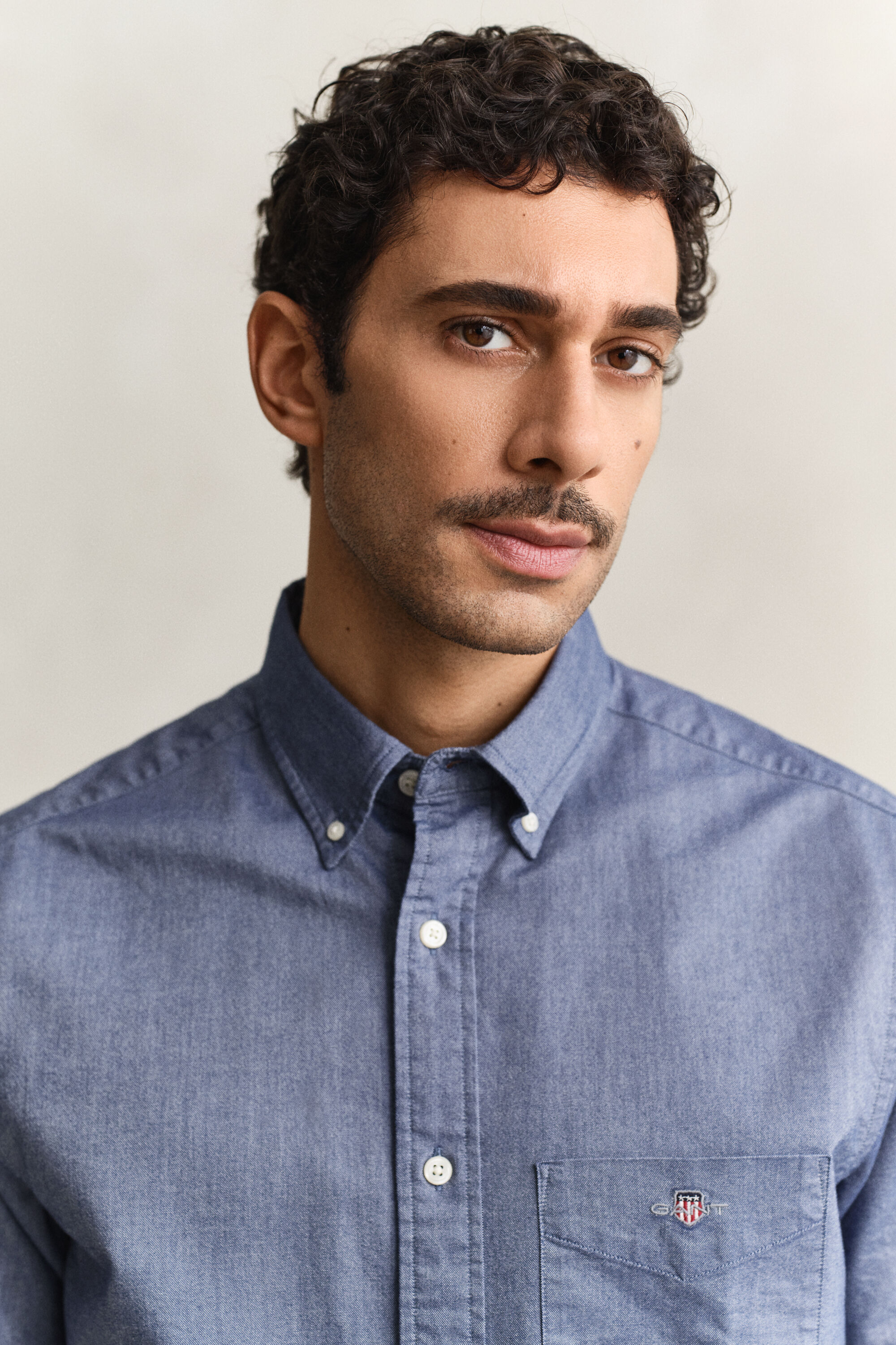 Camisa de manga curta Oxford Classic