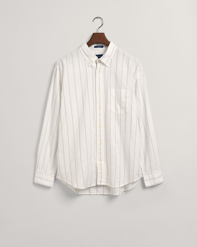 Camisa Oxford pinstripe relaxed fit
