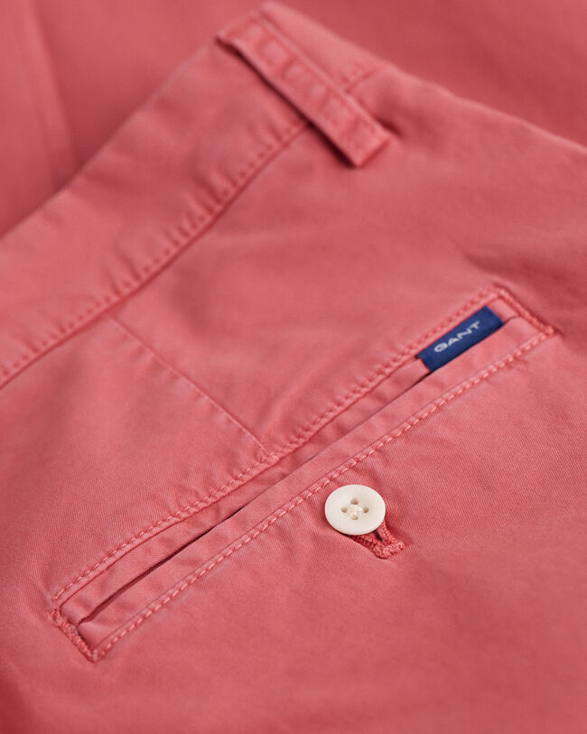 Cal&ccedil;as chino Hallden Sunfaded slim fit