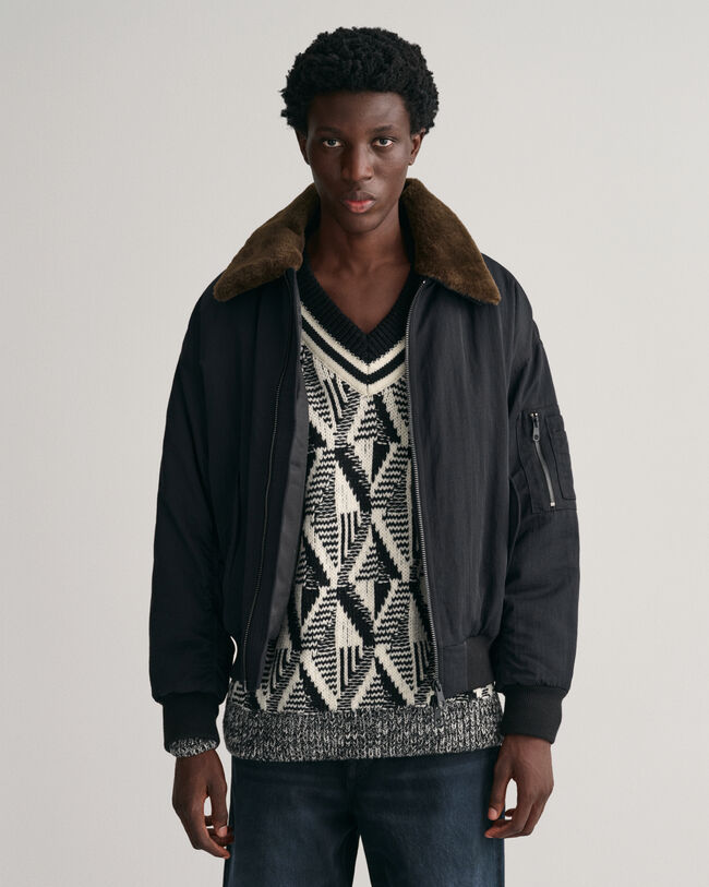 Blusão bomber piloto