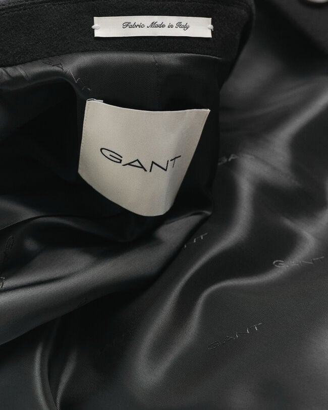 Sobretudo formal em mistura de lã Classic