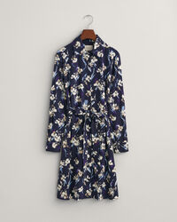 Vestido-camisa com estampado Floral