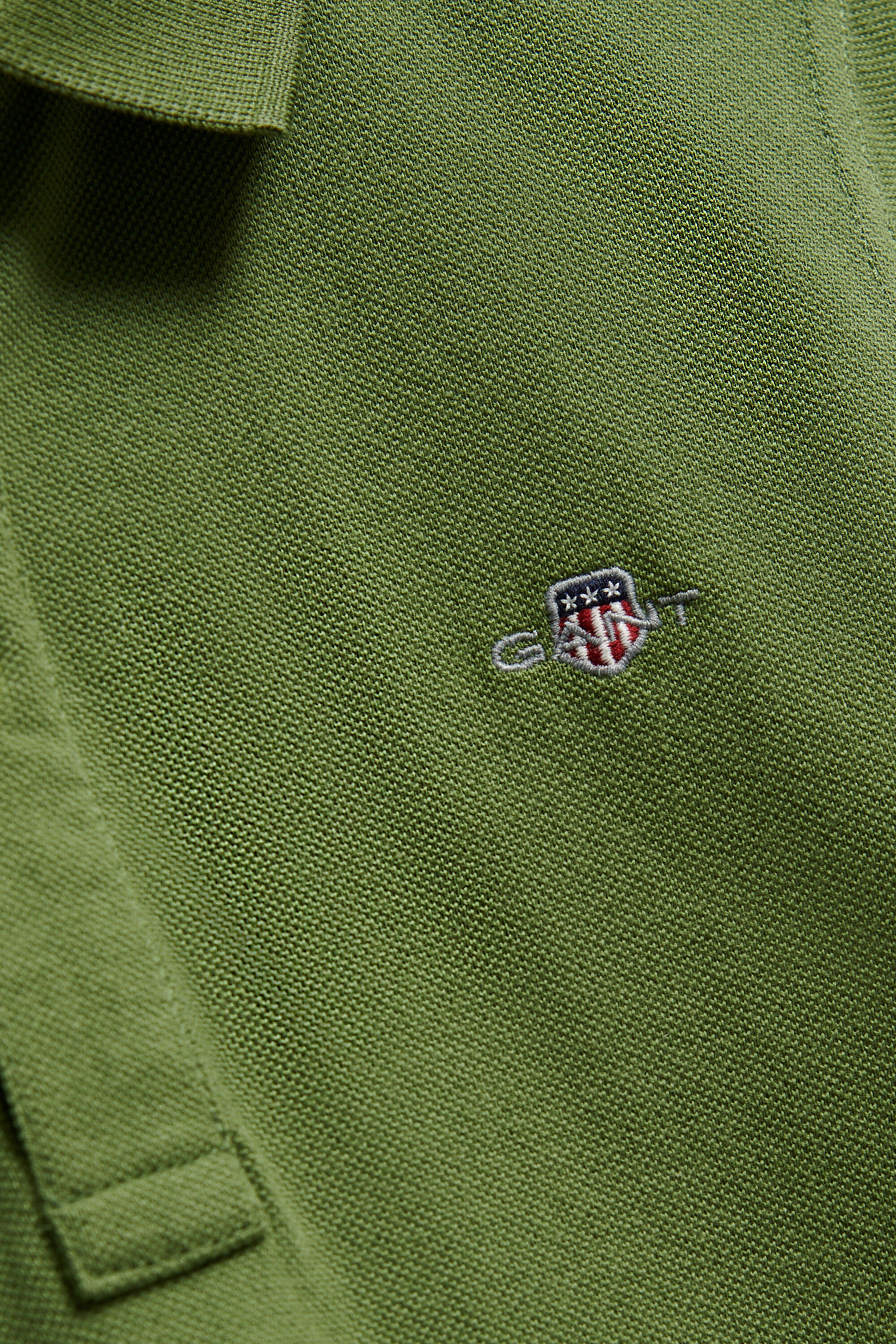 Polo em algodão piqué Shield Teens