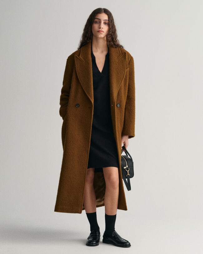 Vestido Rugger em l&atilde; extrafina