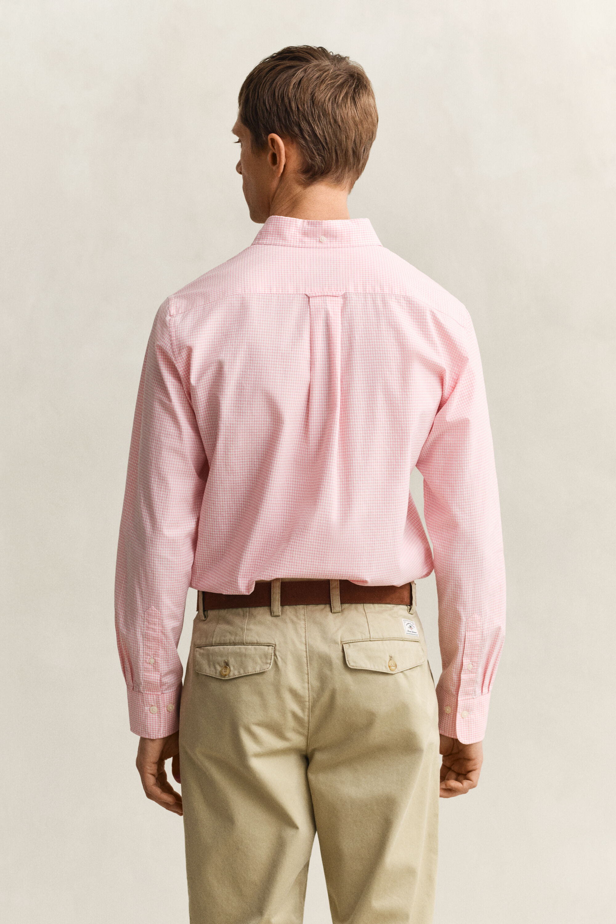 Camisa em popelina Gingham Classic