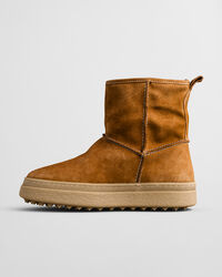 Botas pull-on em camurça Snowhill