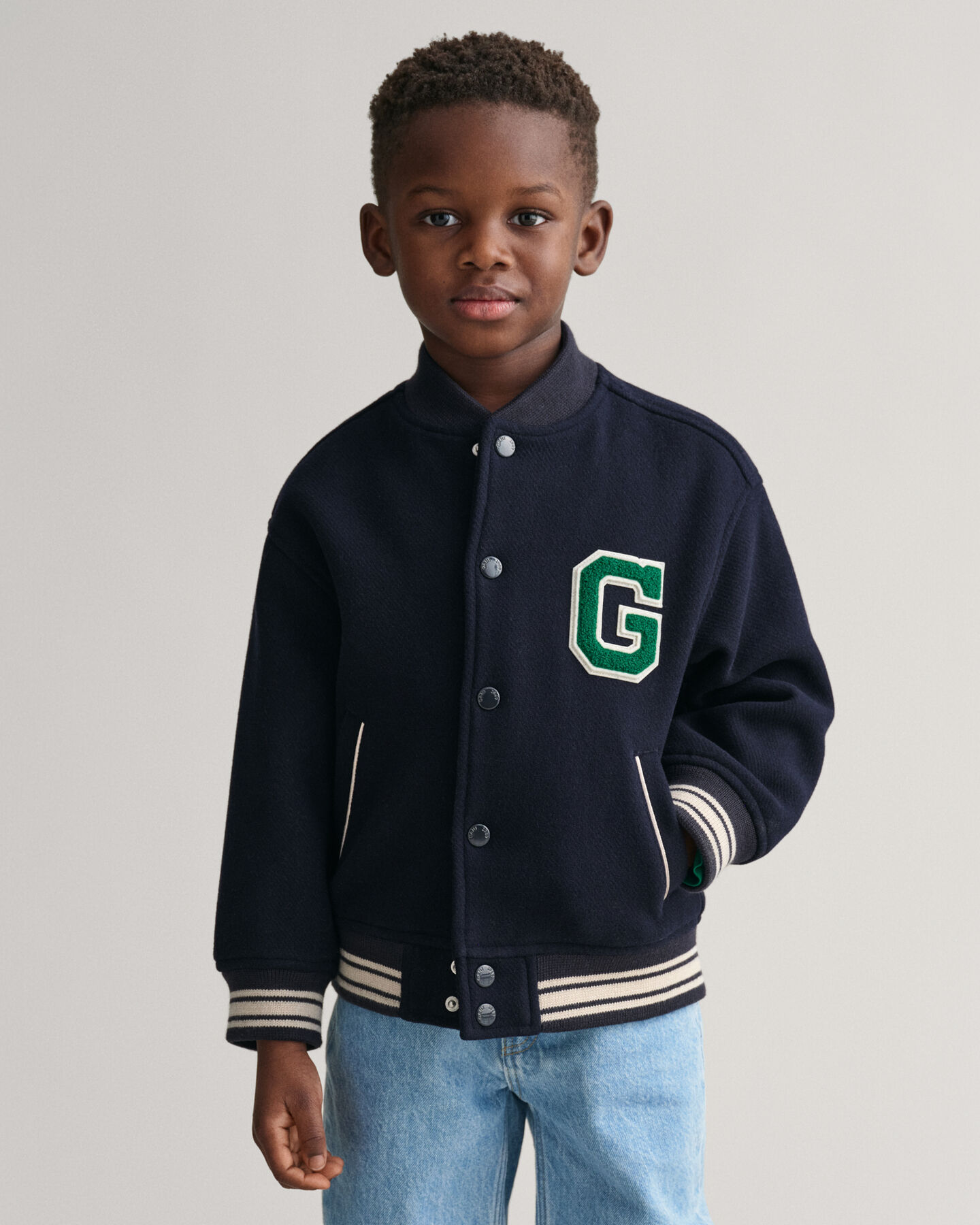 GANT Varsity Jacket em lã Kids