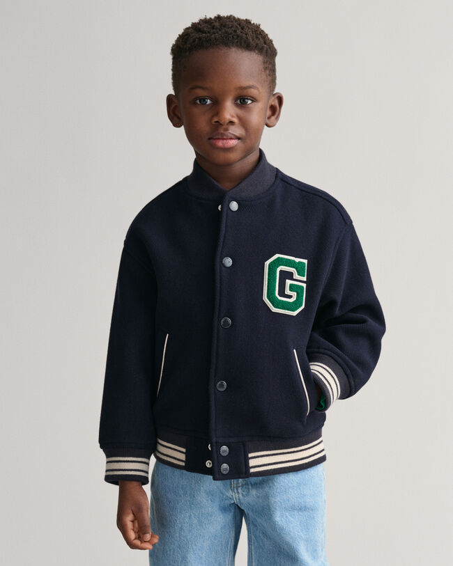 GANT Varsity Jacket em lã Kids