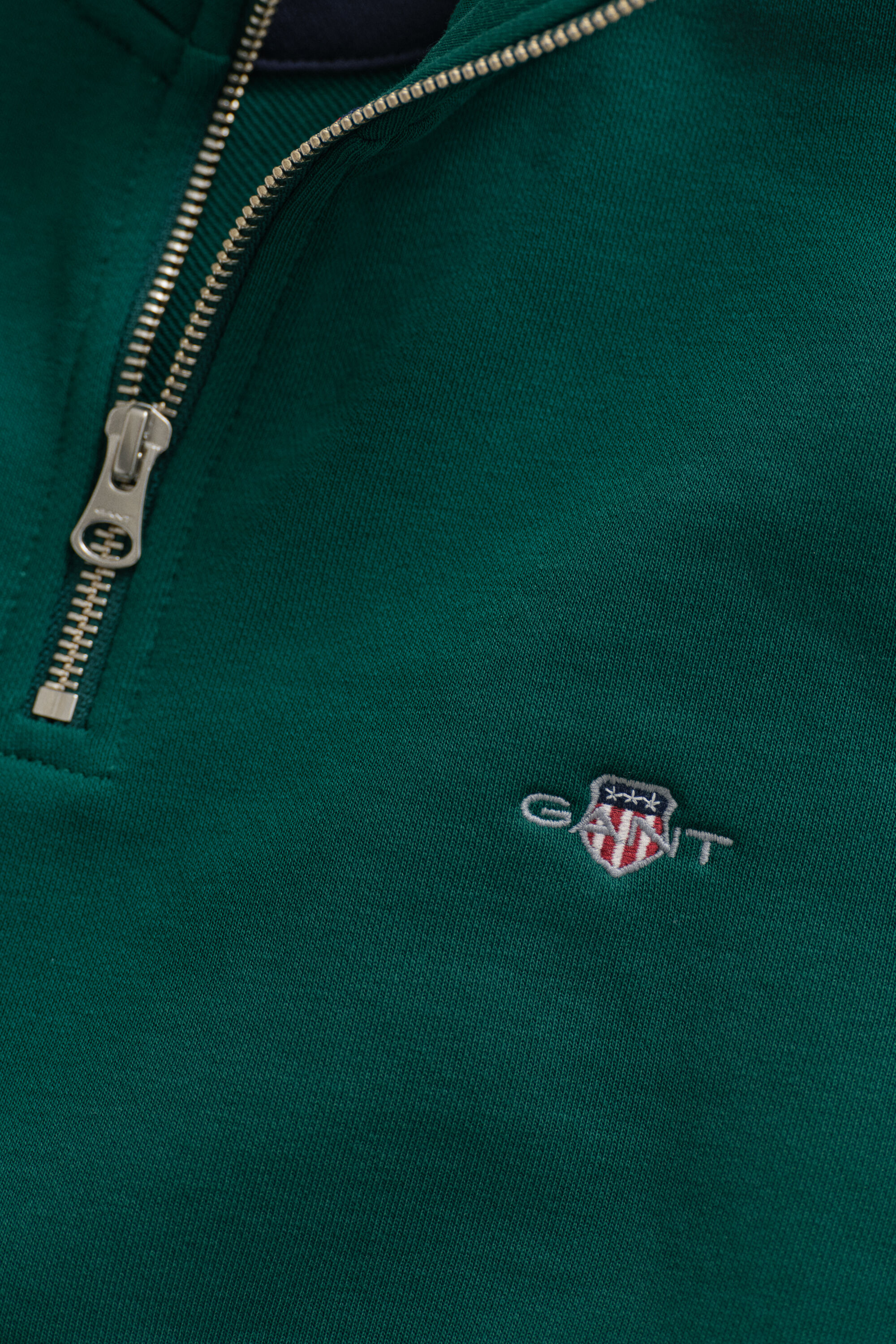 Sweatshirt com meio fecho Shield