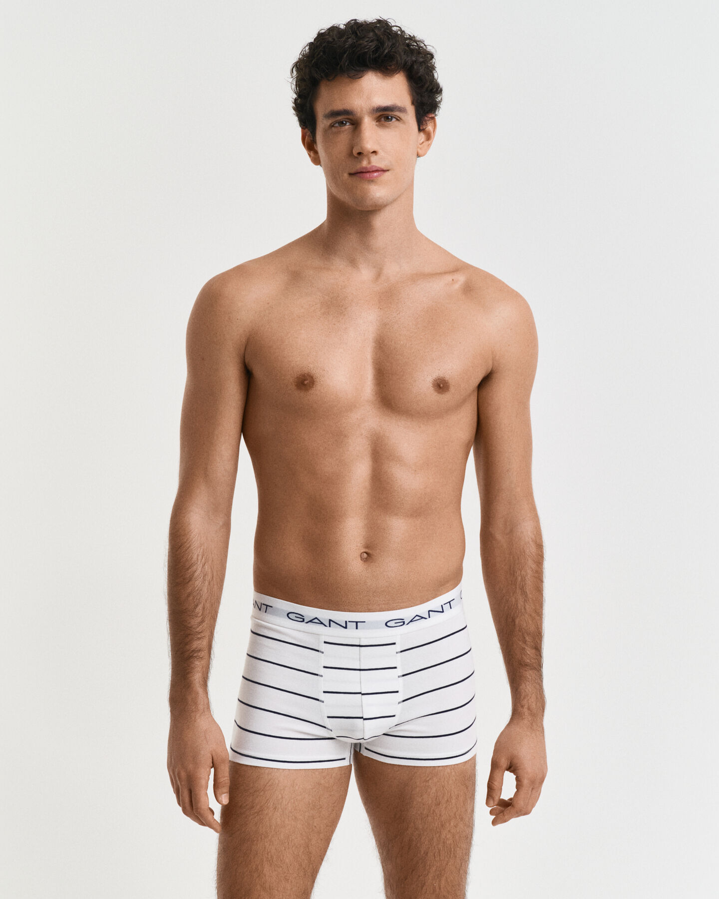 Pack de 3 pares de boxers &agrave;s riscas finas