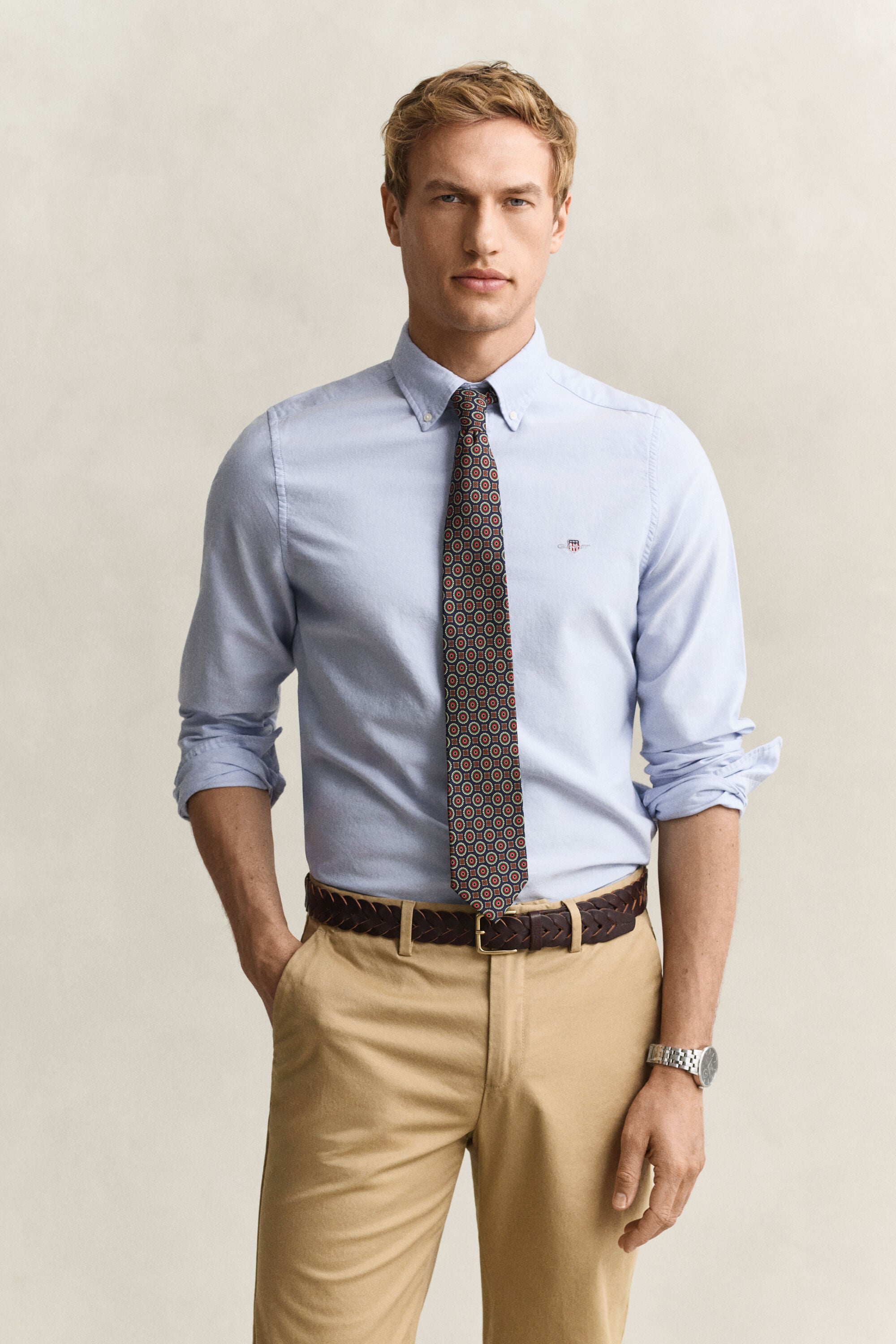 Camisa Oxford Classic slim fit