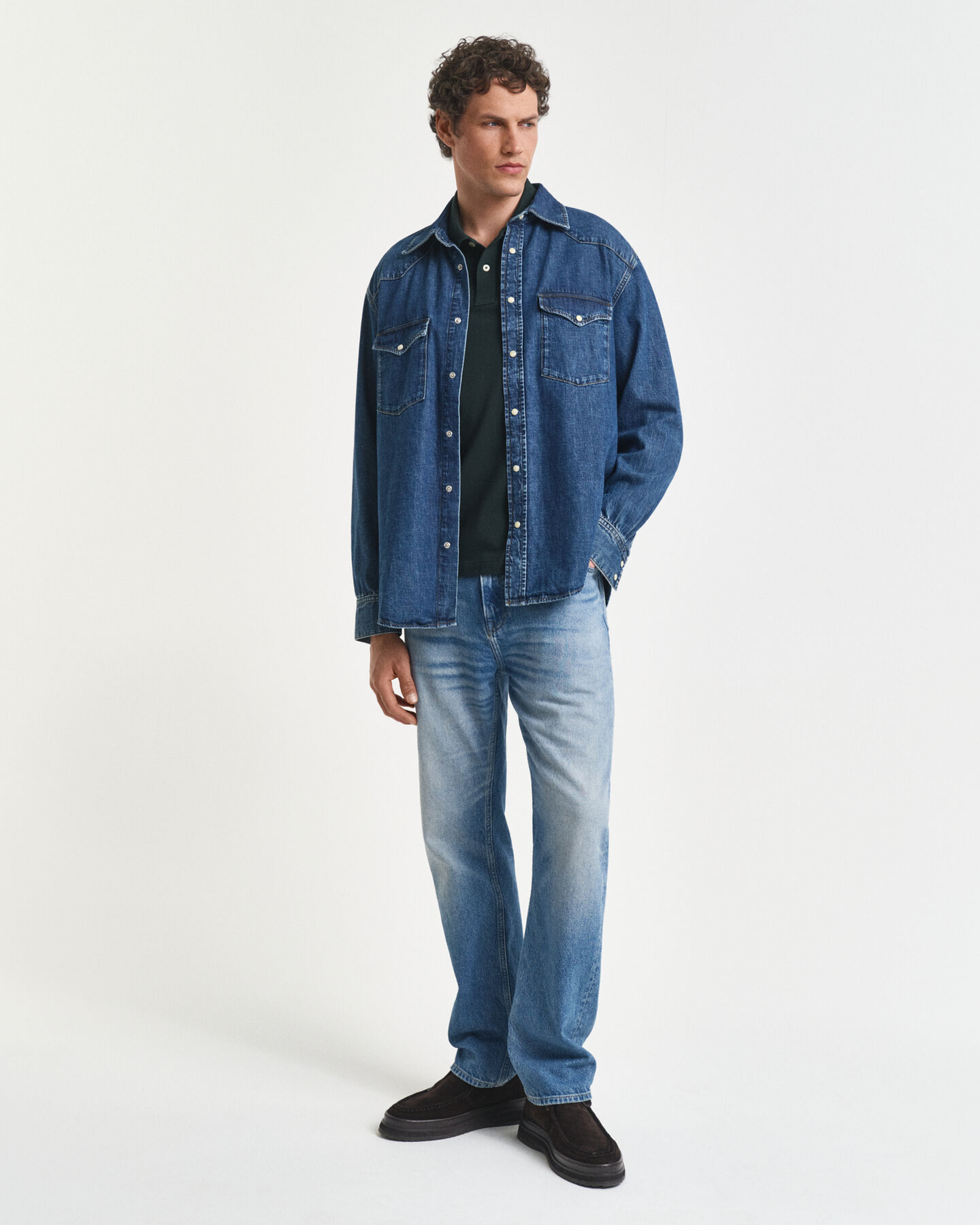 Polo em algodão piqué Shield regular fit