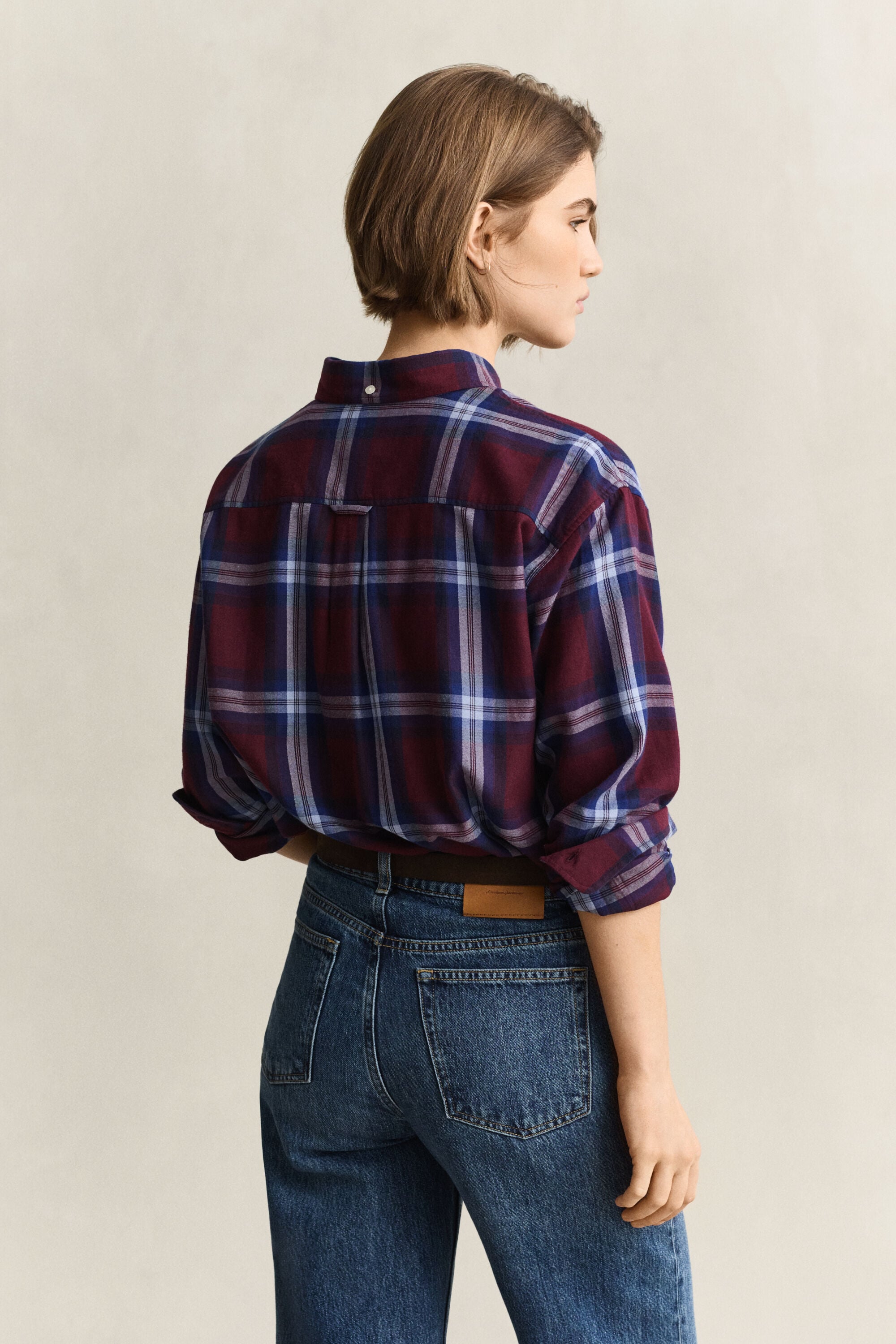 Camisa de flanela relaxed fit