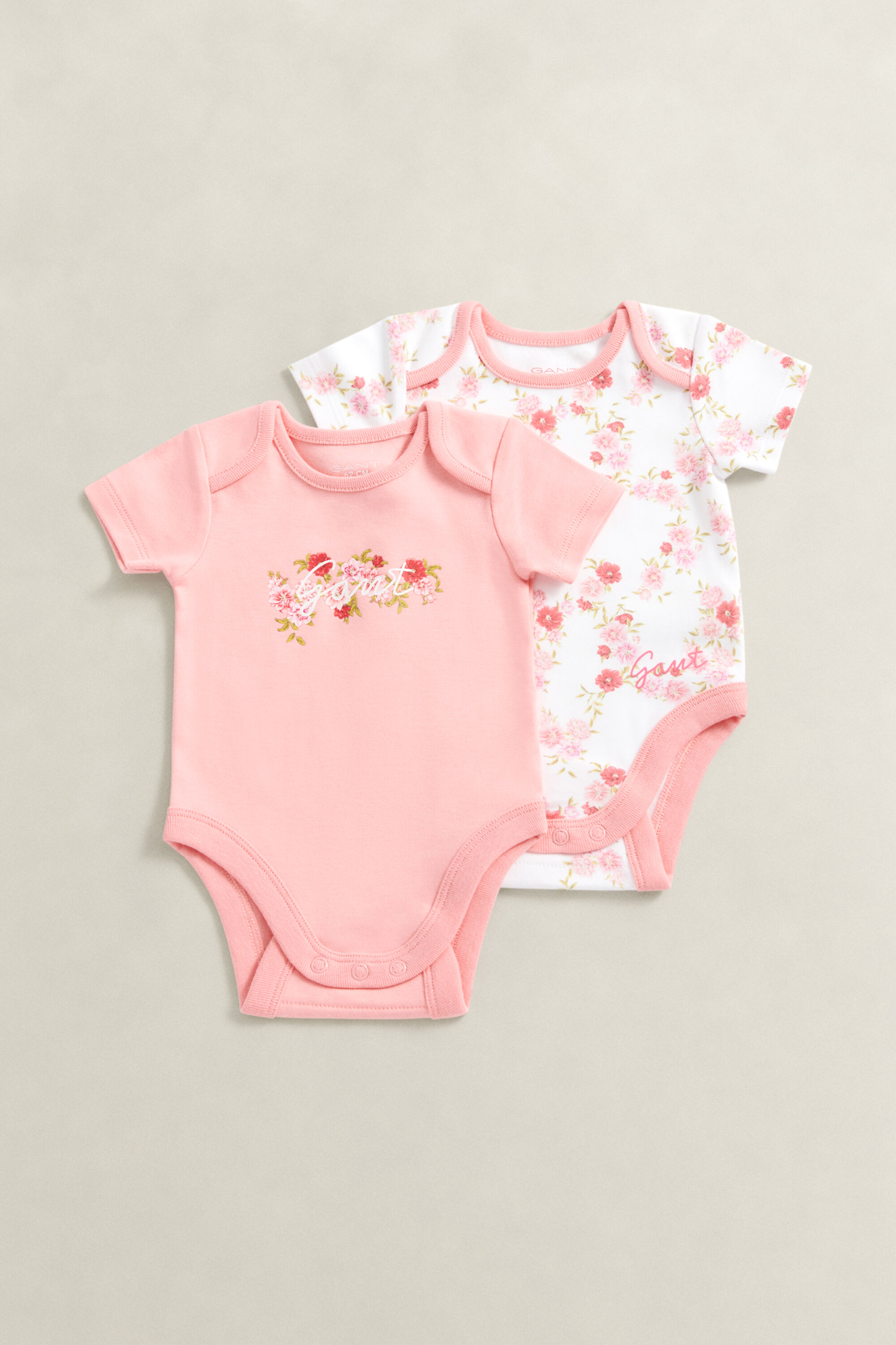 Pack de dois macacões Floral Baby Girls