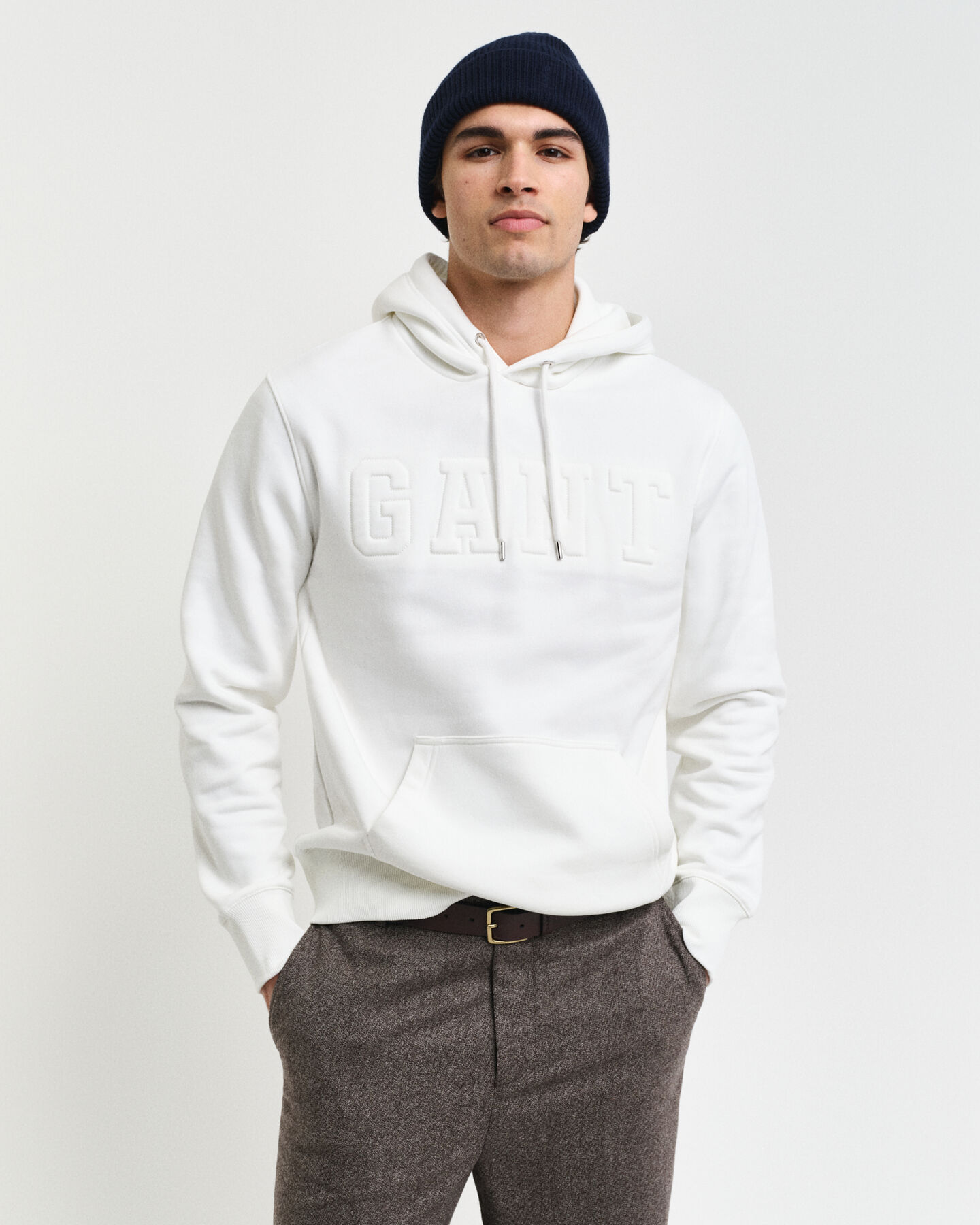Sweatshirt com capuz Embossed