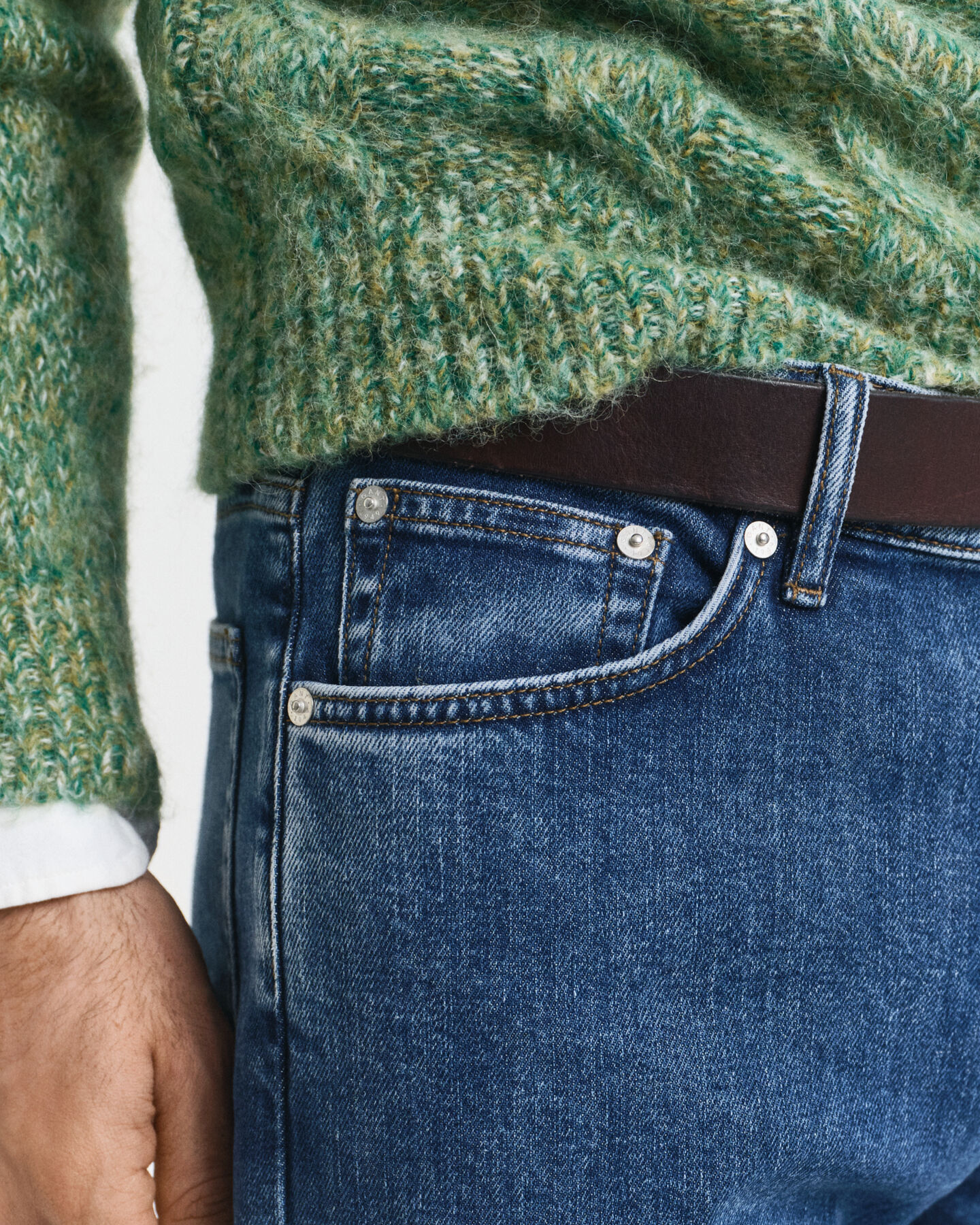 Calças de ganga Clean Wash regular fit