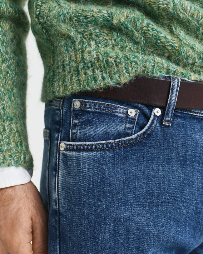 Calças de ganga Clean Wash regular fit