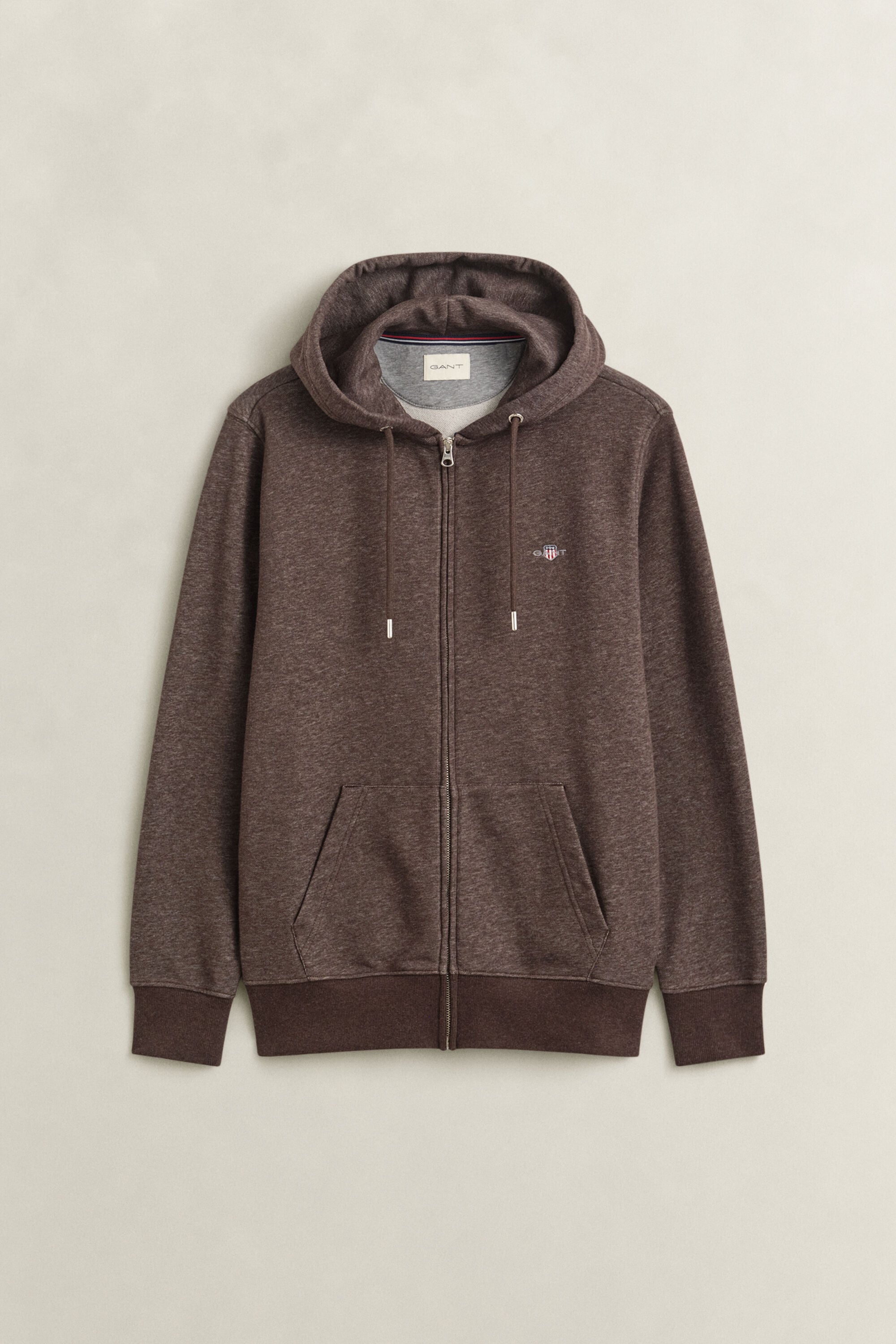 Sweatshirt com capuz e fecho Shield