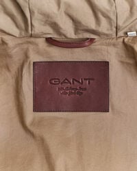 Parka em algodão e penas de ganso