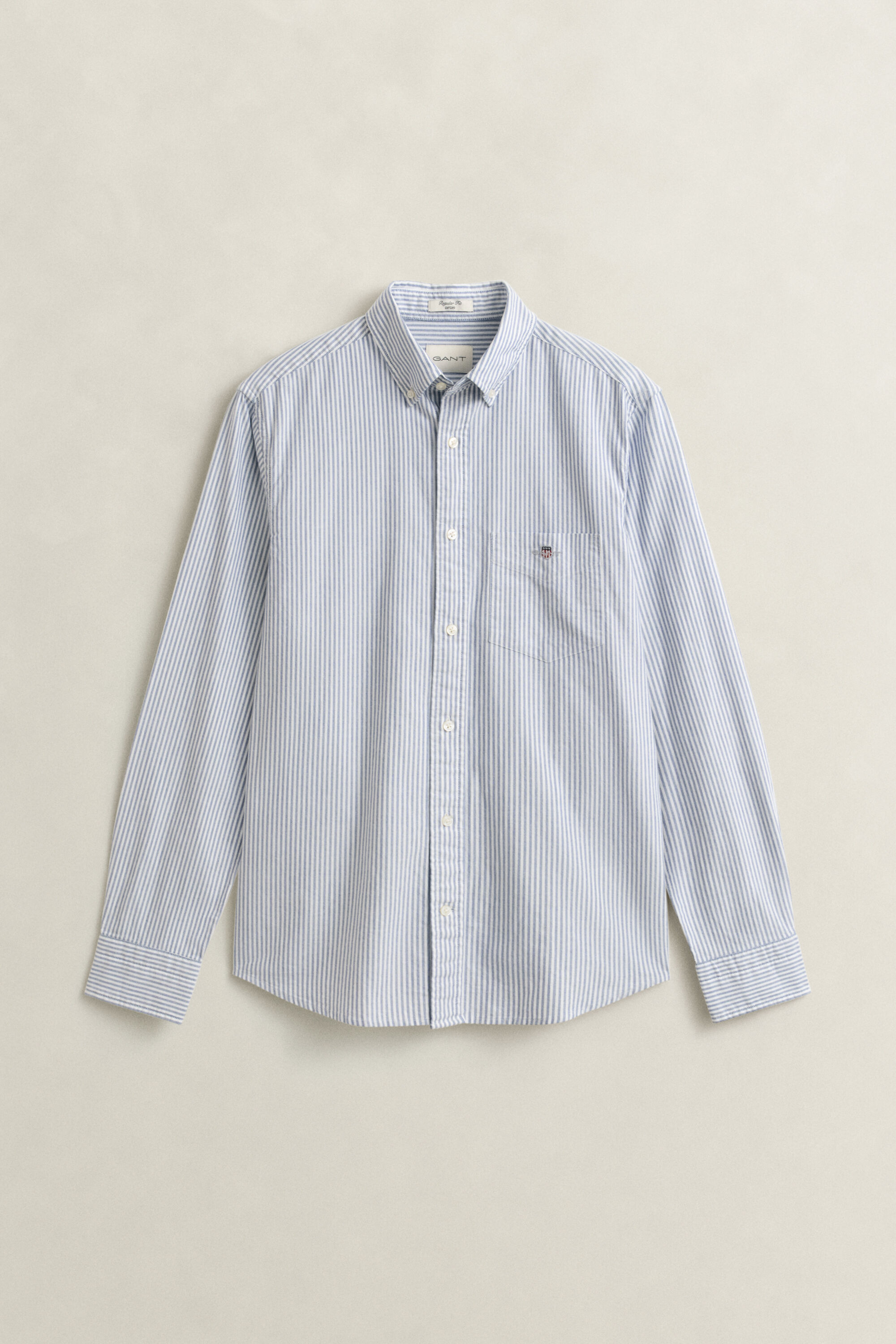 Camisa Oxford às riscas Classic regular fit