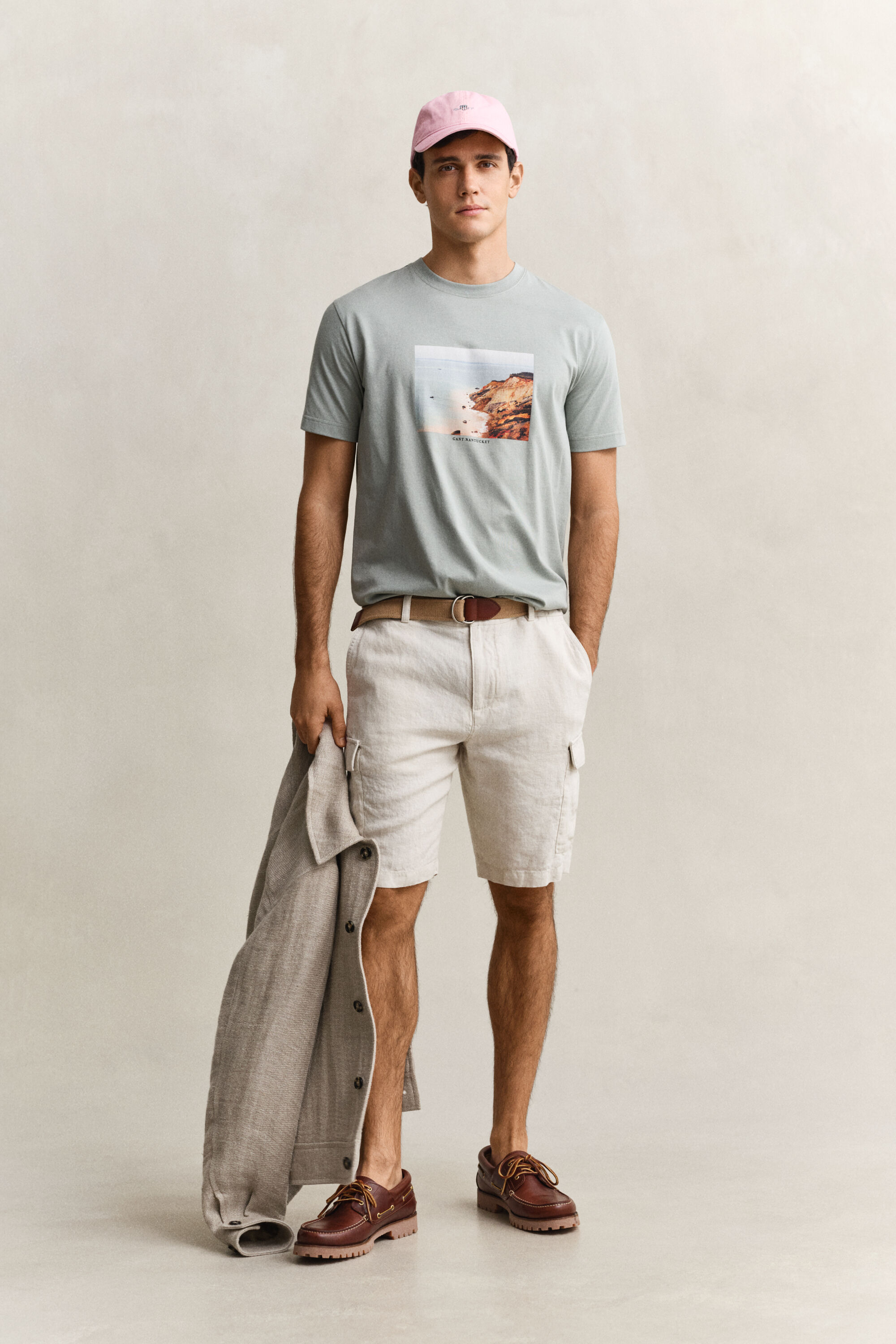 T-shirt com grafismo Scenery