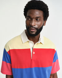 Heavy Rugger de manga curta às riscas