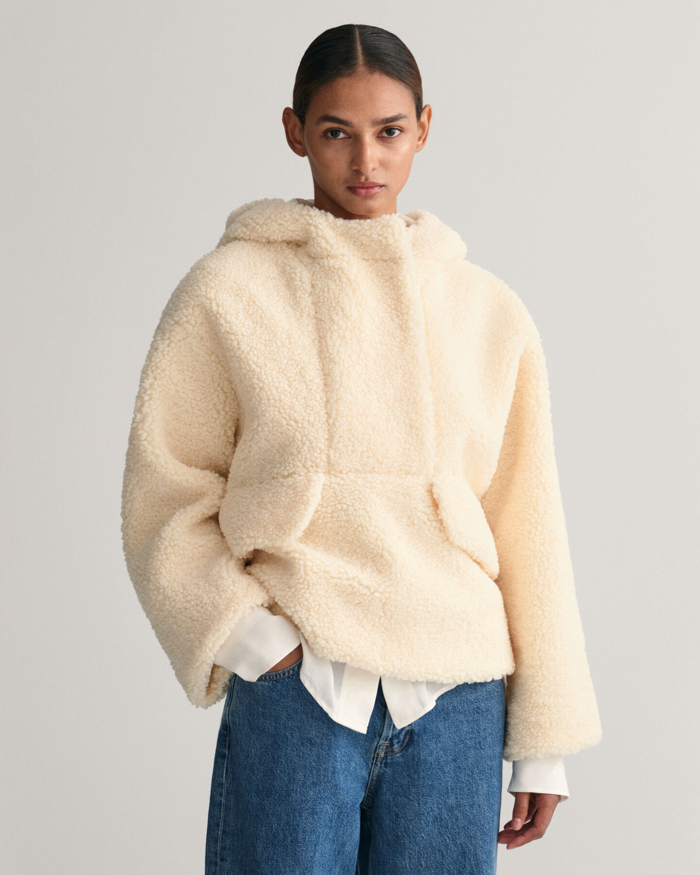 Polar com capuz Pile