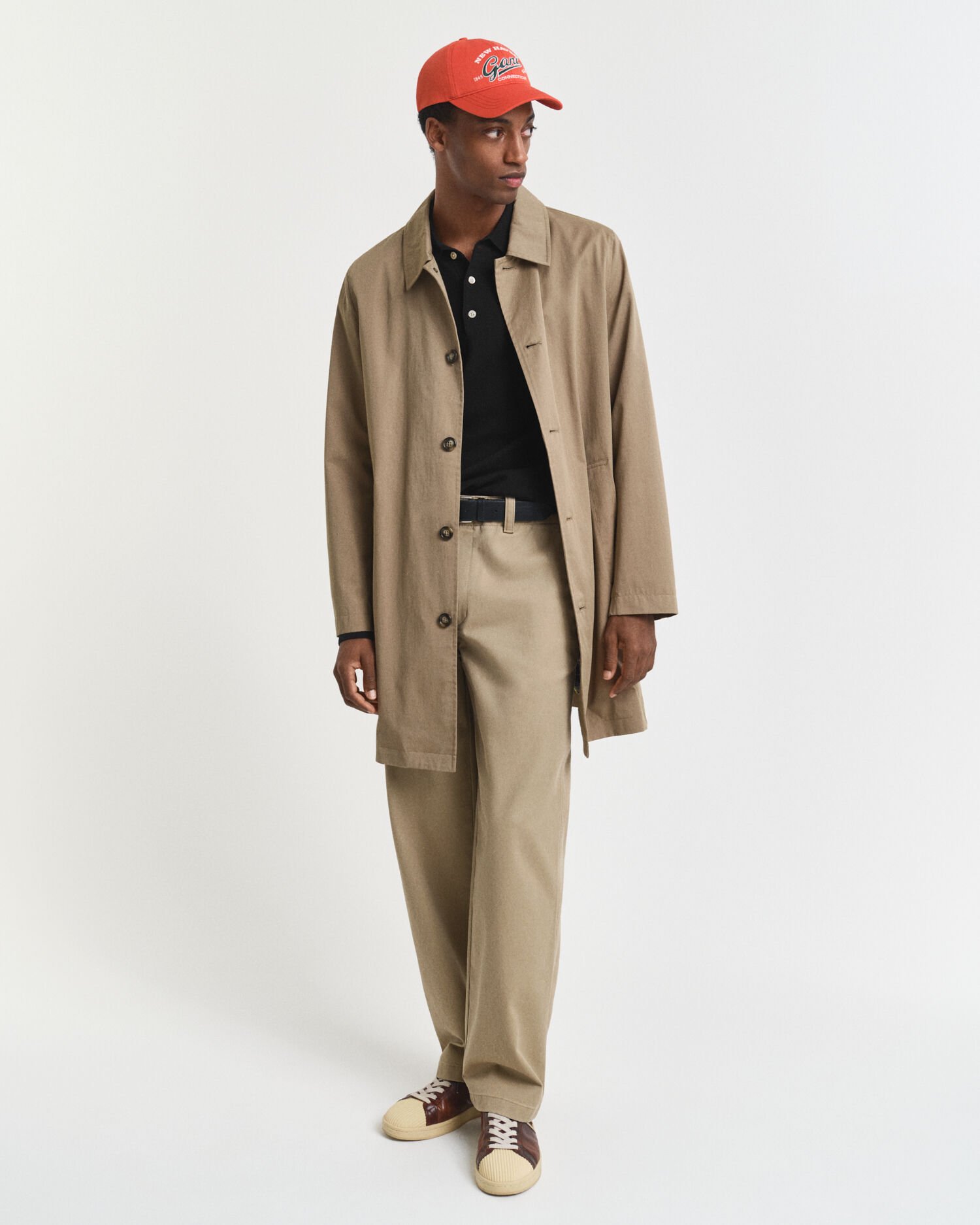 Camisola de malha tipo polo em lã extrafina