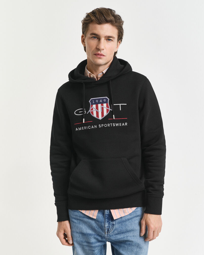 Sweatshirt com capuz Archive Shield