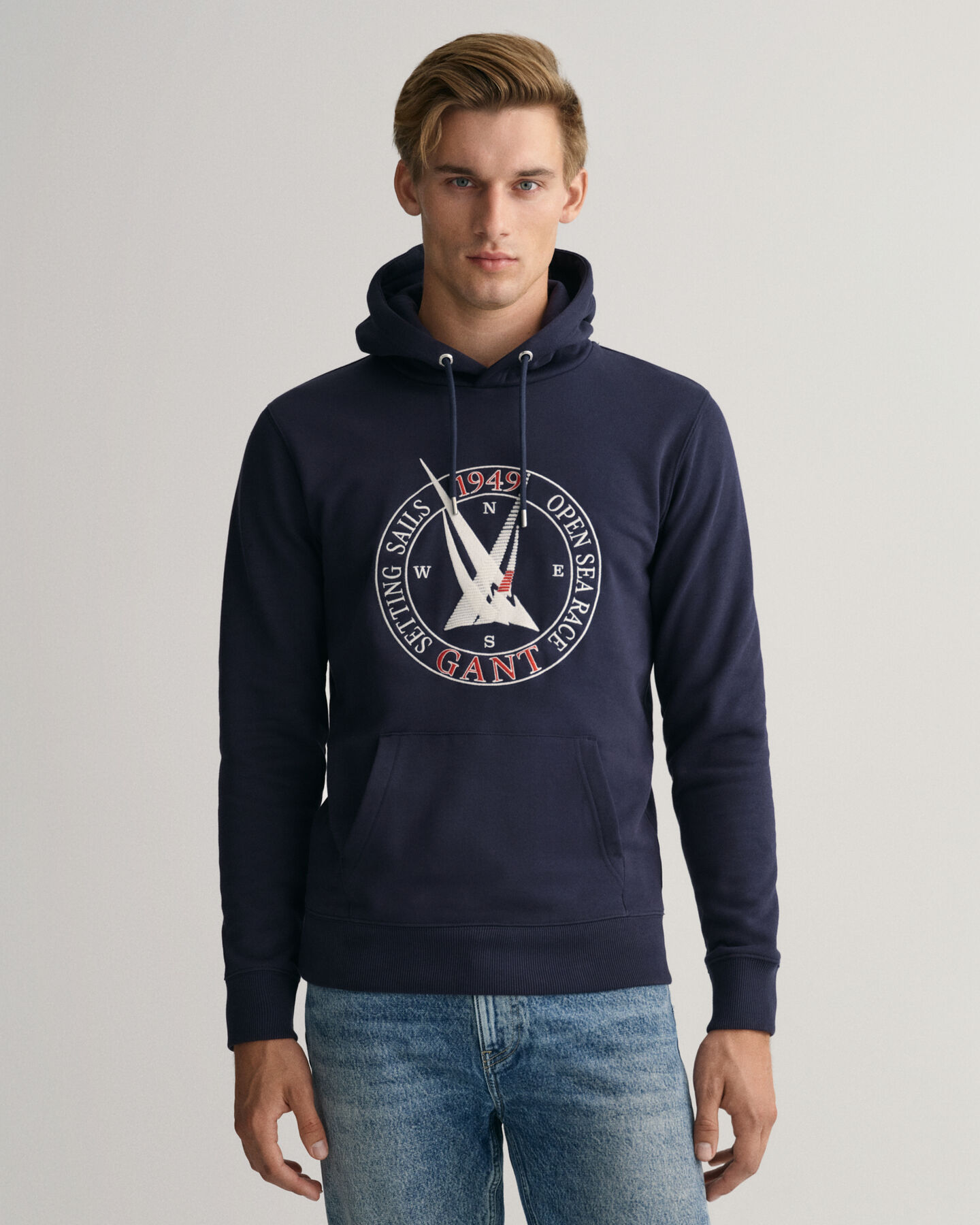 Sweatshirt com capuz Sail Graphic