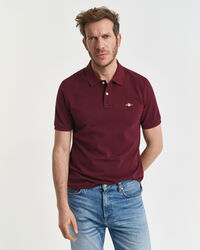Polo em algodão piqué Shield regular fit