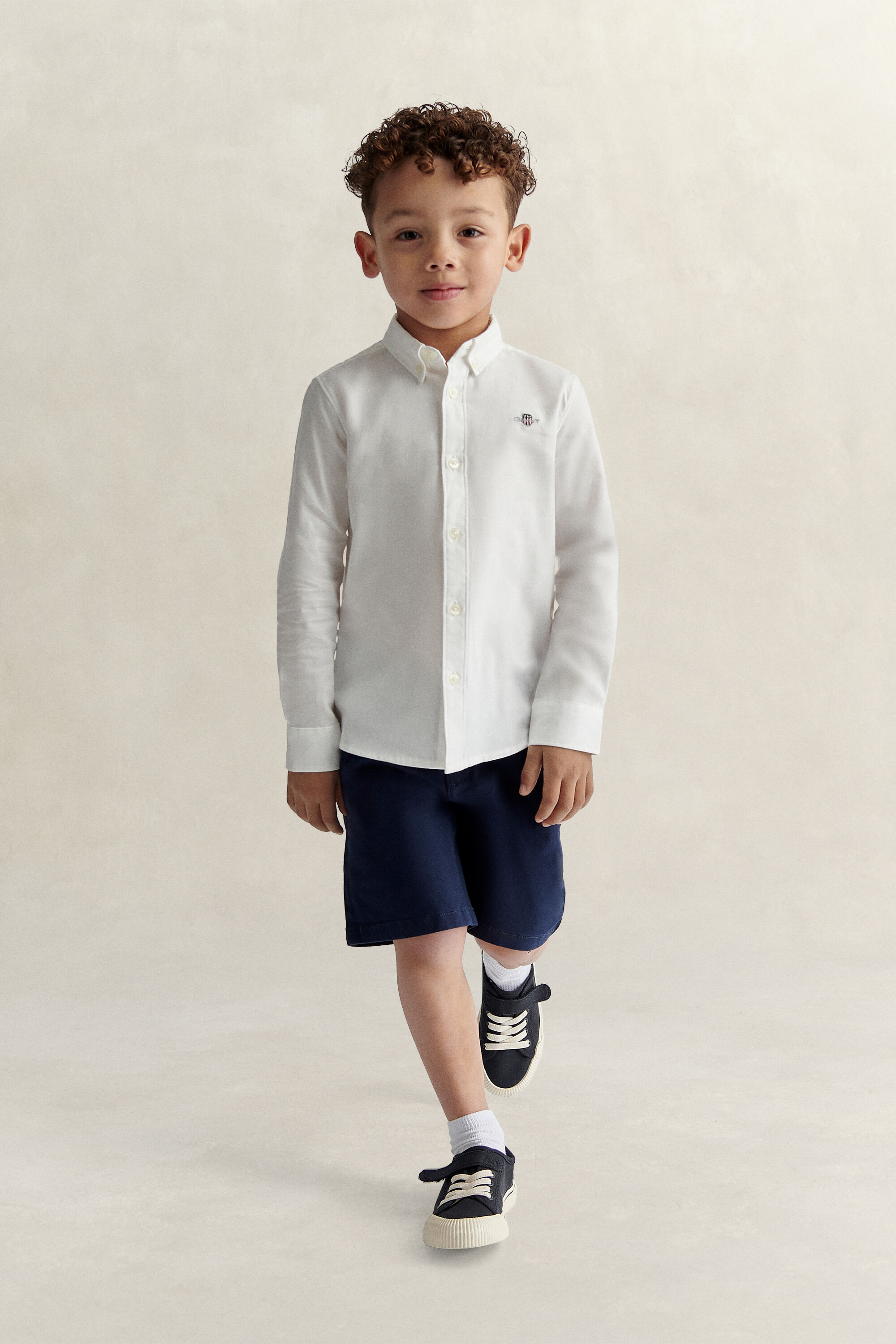 Camisa Oxford Shield Boys